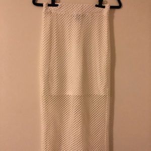 Fishnet Pencil Skirt